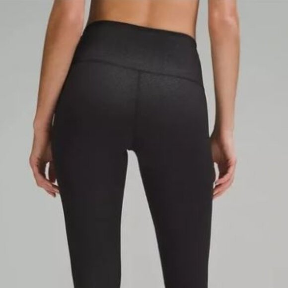 lululemon athletica Pants - NWT lululemon Wunder Train HR Tight 28"  Distressed Black